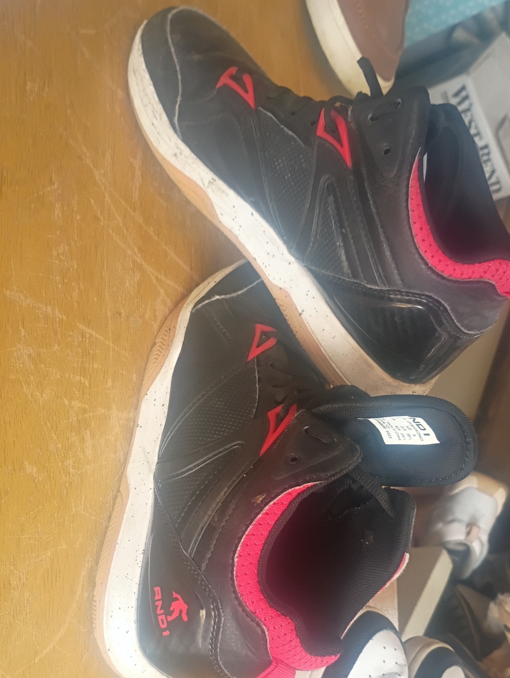 AND1 Black & Pink Performance Basketball Shoes